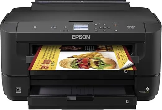 WorkForce WF-7210 Wireless Wide-format Color Inkjet Printer with Wi-Fi Direct and Ethernet, Amazon Dash Replenishment Ready