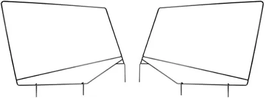 Rugged Ridge | Door Skin Frame Kit, Upper | 13701.80 | Fits 1987-1995 Jeep Wrangler YJ