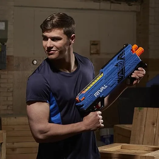 Nerf Rival Atlas XVI-1200 Blaster Toy, Blue