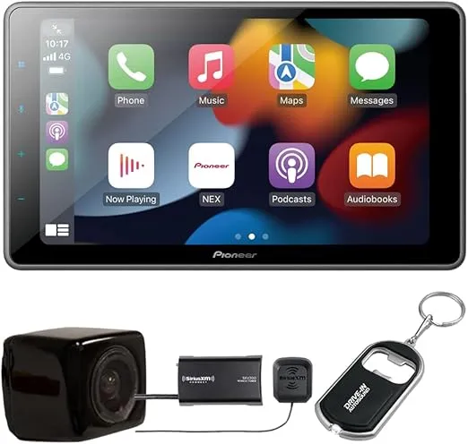 Pioneer DMH-WT3800NEX 9" Digital Media Receiver & Android Auto/Apple CarPlay & SiriusXM Tuner w/Backup Camera