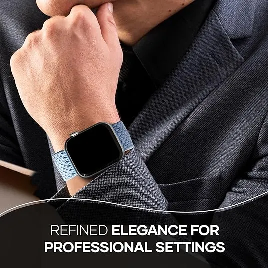 Solace Bands Imperium V2 Loop - Compatible with Apple Watch Bands Stretchable Sport Loop Band for Women and Men, iWatch Bands for 38mm 40mm 41mm 42mm 44mm 45mm Ultra, SE and Series 8 7 6 5 4 3 2 1