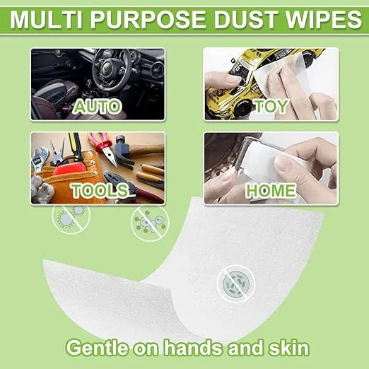 Air Jungles All Purpose Car and Home Cleaning Wipes 70 Count, Extra Large 8" x 10" Size Cleaner Wipes for Car Interior Household Appliance Yoga Mat Desk Gym Equipment Couch Desk & Fabric
