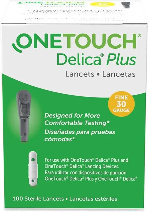 One Touch Delica 30 Gauge Lancets, 100 Count Thank you to all the patrons We hope that he has gained the trust from you again the next time the service