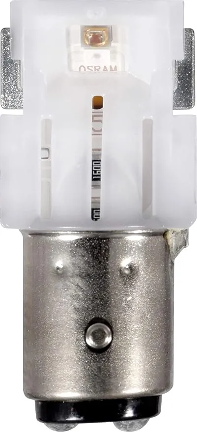 SYLVANIA - 1157 LED Red Mini Bulb - Bright LED Bulb, Ideal for Stop and Tail Lights (Contains 2 Bulbs)