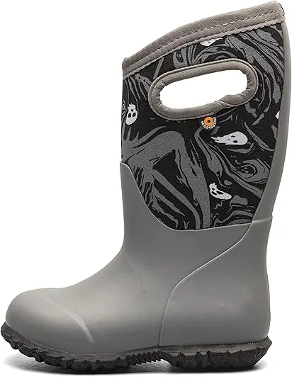 BOGS Unisex-Child Waterproof Insulated Rubber and Neoprene Winter Rain Boot