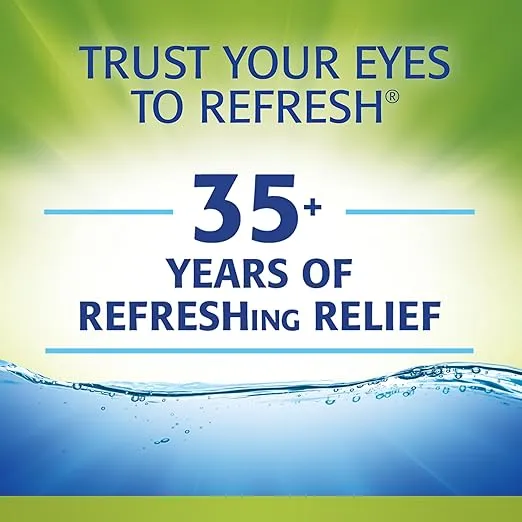 Refresh Relieva Lubricant Eye Drops, 0.33 Fl Oz Sterile, Packaging may Vary