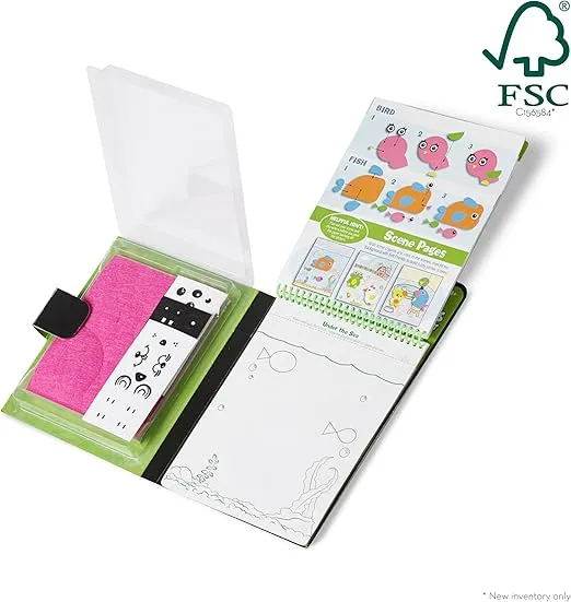 Melissa & Doug On the Go Felt Friends Craft Activity Set With 188 Felt Stickers - FSC Certified