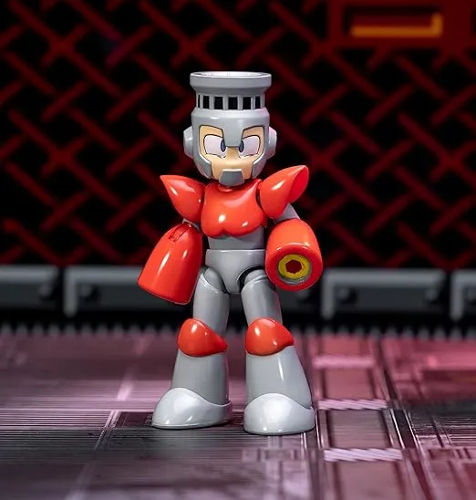 Mega Man 4" Fire Man Action Figure, Toys for Kids and Adults