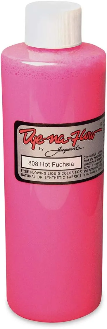 Jacquard Dye-Na-Flow Liquid Color 8oz-Hot Fuchsia