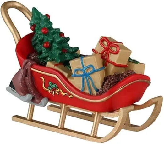 Lemax Vintage Christmas Sleigh Figurine #44337