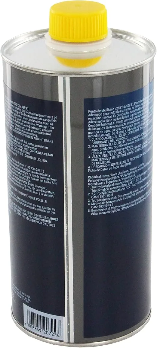 Pentosin 1224116 DOT 4 LV Low Viscosity Brake Fluid for Cold Climate Conditions; 1 Liter