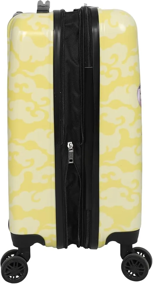 Bioworld Naruto Character Cover Art Yellow 20” Rolling Luggage