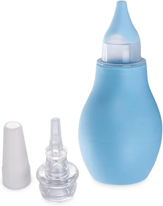 Nuby Nasal Aspirator and Ear Syringe Set, Colors May Vary