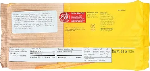 Schär Gluten Free Italian Breadsticks, 5.3 oz., 5-Pack