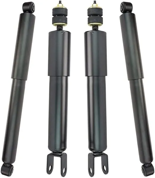 TRQ Front and Rear Shock Absorber Set Compatible with 2002-2006 Chevrolet Avalanche 1500 2000-2006 Suburban 1500 Tahoe GMC Yukon Yukon XL 1500