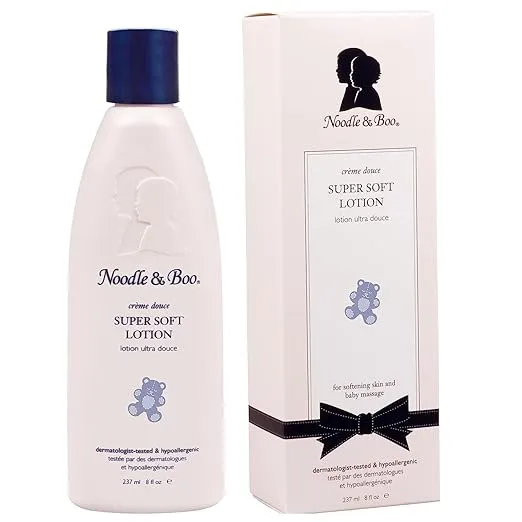 Noodle & Boo Bundle of Joy Newborn Baby Gift Set ; Newborn 2-in-1 Hair & Body Wash, Super Soft Baby Lotion