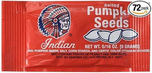 Indian Pumpkin Seeds - 5/16 oz (72 pack)