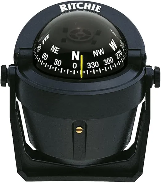 Ritchie B-51 Explorer Compass - Bracket Mount - Black