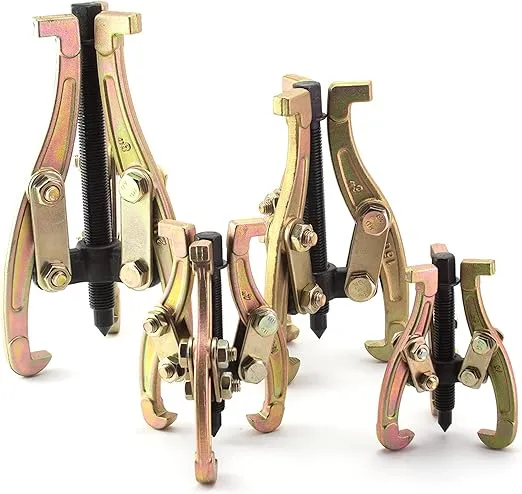 VCT PRO 4pc 3 JAW Gear Puller Set 3" 4" 6" 8" Pull Heavy Duty Heat Treated