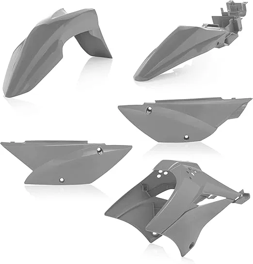 Acerbis Plastic Kit (GREY) For 10-23 KAWASAKI KLX110