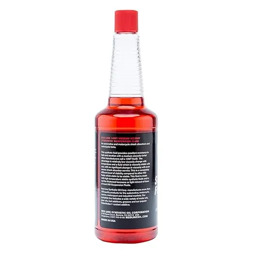 Red Line 91132 Medium 10WT Synthetic Suspension Fluid, 16 Ounce Bottle