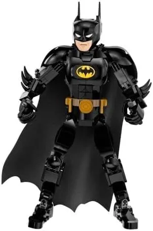 LEGO DC Batman Construction Figure 76259 Buildable DC Action Figure, Fully Jointed DC Toy for Play and Display with Cape and Authentic Details from the Batman Returns Movie, Batman Toy for 8 Year Olds