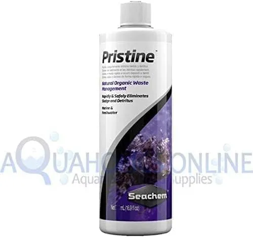 Seachem Pristine Aquarium Treatment, 250ml, Model Number: 67112410