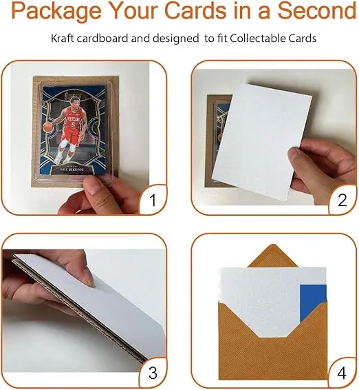 5x7 Inch Corrugated Cardboard Sheets, Premium Brown Kraft Corrugated Pads Cardboard Inserts Bulk