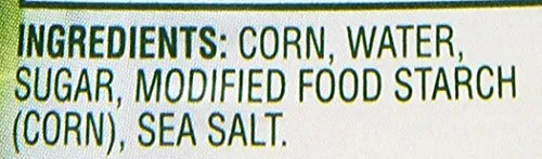 Del Monte White Cream Corn - 14.75 oz. can, 12 cans per case