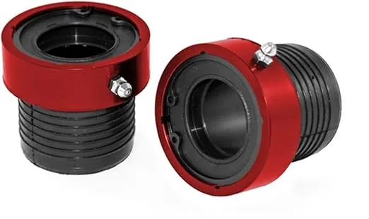 Alloy USA Axle Tube Seal Kit for Jeep Wrangler/Grand Cherokee | Front, Red, Pair | 11105 | Fits 1987-2018 Jeep Wrangler YJ/TJ/LJ/JK; 1993-1998 Jeep Grand Cherokee w/ Dana 44