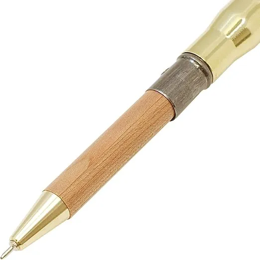 Travelers Company 36726006 Brass Ballpoint Pen, Solid Brass
