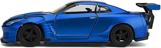 Nissan Brian's 2009 GTR R35 Blue Ben Sopra Fast & Furious Movie 1/32 by Jada 98270