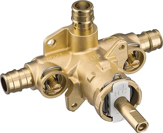 Moen 2328PF M-Pact Posi-Temp Pressure Balancing Valve with 1/2" Cold Expansion PEX Connection
