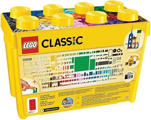 LEGO Classic Large Creative Brick Box 10698. 3 Sets