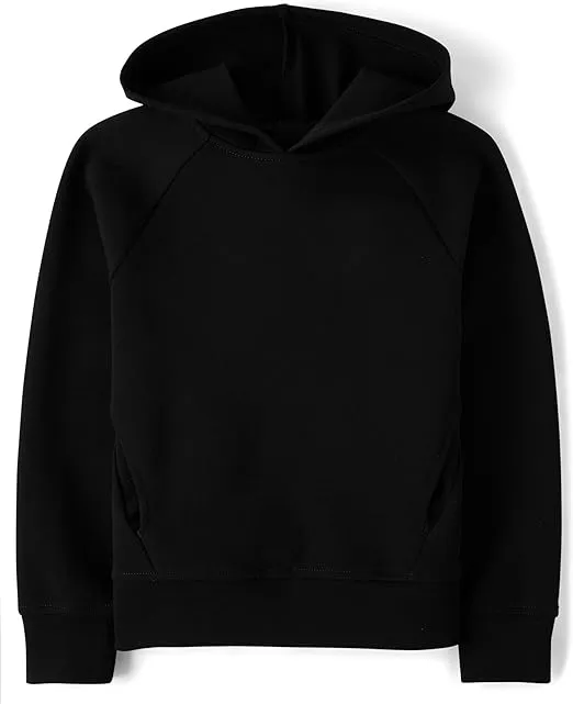 The Children's Place Boys' Long Sleeve Hooded Sweatshirt