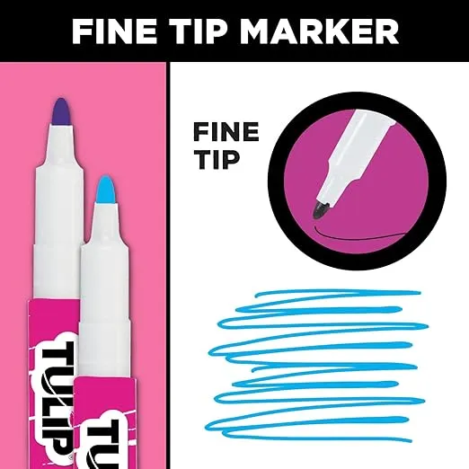 TULIP I Love to Create 26662 Fabric Markers 12/Pkg-Fine Tip