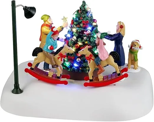 Lemax Rockin' Around The Christmas Tree, Battery Operated (4.5V) #44321