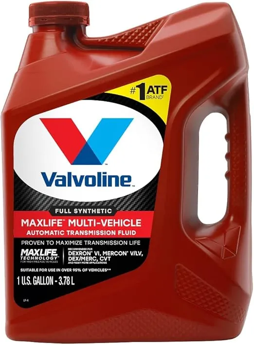 Valvoline Multi-Vehicle (ATF) Full Synthetic Automatic Transmission Fluid 1 GA, Case of 3