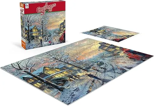 Ceaco - Thomas Kinkade - Holiday Movies - A Christmas Story - 300 Piece Jigsaw Puzzle