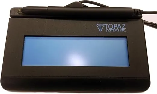 Topaz Systems SignatureGem T-L462 Signature Pad T-LBK462-BSB-R