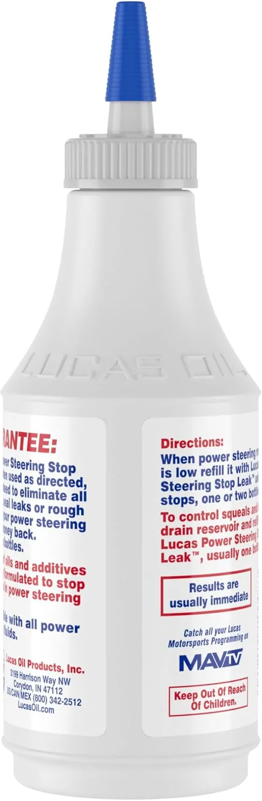 Lucas Oil 10008 Power Steering Stop Leak - 12 Ounce