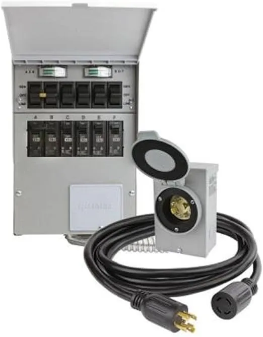 Reliance Portable Generator Power Transfer Kit-model#3006hdk