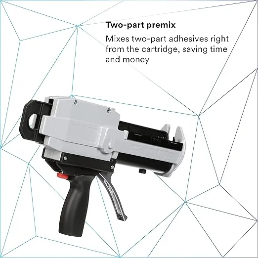 3M Performance Manual Applicator, 08117, Accurately Dispense Materials, Steady Application, 200 ml