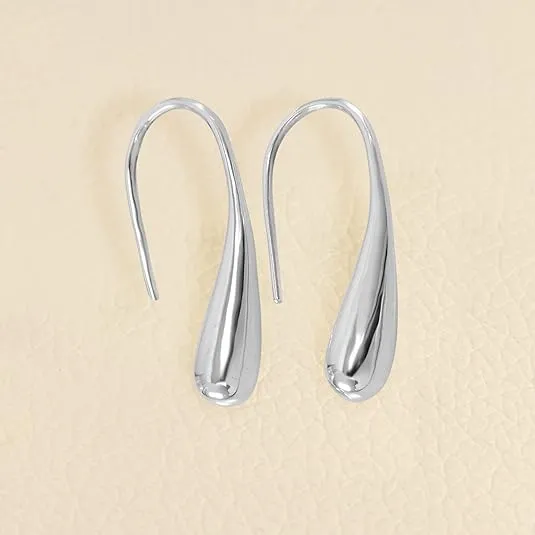 Water Drop Earrings, Tear Drop Silver Earring, Dainty Earrings, Minimalist Gold Earrings, Tear Drop Earrings, Women's Earring, Gifts for Her