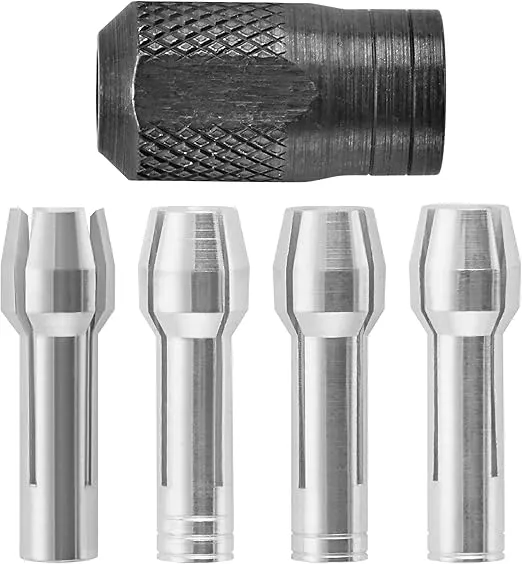 Dremel 4485 Quick Change Rotary Tool Collet Nut Set Medium