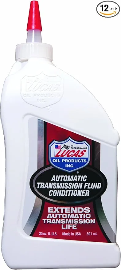 Lucas Oil 10441 Automatic Transmission Fluid Conditioner - 20 Ounce (Pack of 12)