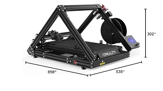 Creality CR-30 3D Printer 3DPrintMill Infinite Z Belt Printer Continuous Belt CoreXY Motion Upgraded 32-bit Silent Board Dual Gear Metal Extruder Cosplay Props Print Farm