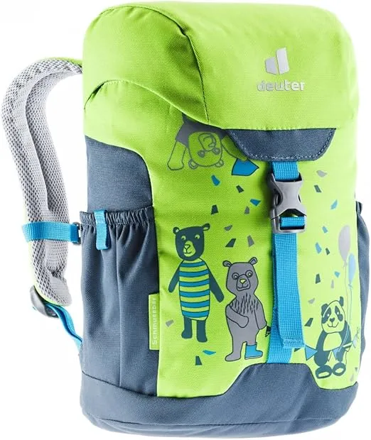 Deuter Schmusebar Kid's Backpack for School and Hiking - Kiwi-Arctic