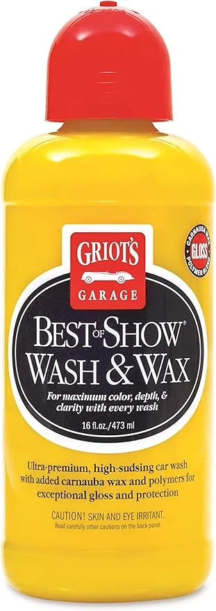 Griot's Garage 10974 Best of Show Wash and Wax 16oz