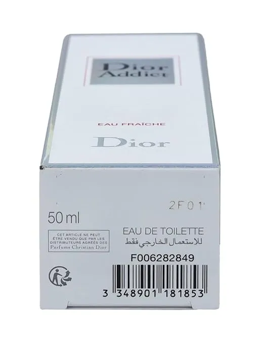 Christian Dior Addict Eau Fraiche Eau De Toilette Spray, 1.7 Ounce